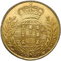 Монета Песа (6400 рейс) 1822 Лиссабон Португалия