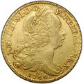 Монета Песа (6400 рейс) 1766 R Португалия