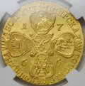 Монета 10 рублей 1766 СПБ TI слаб ННР AU Det.