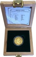Монета 50 долларов 2008 Меркурий Бог торговли Острова Кука