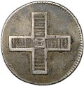 Коронационный жетон 1796 в память Коронации Павла I