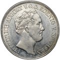 Монета 1 талер 1839 G Саксония Германия