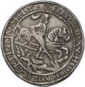 Монета 2/3 талера 1675 Франц Максимилиан и Генрих Франц Мансфельд-Борнштедт