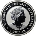 Монета 1 доллар 2023 Австралийский эму 1952-2022 Австралия