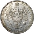 Монета 1 союзный талер 1859 A Пруссия Германия