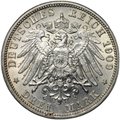 Монета 3 марки 1909 А Пруссия Германия