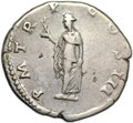 Монета Денарий 119-125 Адриан Спес Римская Империя