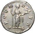 Монета Денарий 162 Фаустина II Младшая Фекундитас Римская Империя
