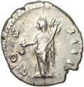 Монета Денарий 153-154 Антонин Пий Веста Римская Империя