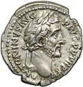 Монета Денарий 153-154 Антонин Пий Веста Римская Империя