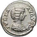 Монета Денарий 196-211 Юлия Домна Пиетас Римская Империя
