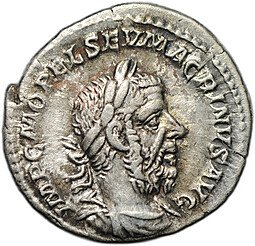 фото для Монета Денарий 217-218 Макрин Фелицитас Римская Империя Аверс