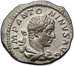 фото для Монета Денарий 219-220 Элагабал Фелицитас Римская Империя Аверс