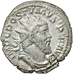 фото для Монета Антониниан 260-261 Постум Виктория Римская Империя Аверс