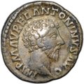 Монета Денарий 161-162 Марк Аврелий Провиденция Римская Империя