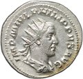 Монета Антониниан 244-249 Филипп I Араб Фелицитас P III COS Римская Империя