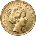 Монета 10 гульденов 1898 Нидерланды