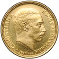 Монета 10 крон 1913 Дания