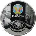 Монета 3 рубля 2021 СПМД Чемпионат Европы по футболу UEFA EURO Евро 2020