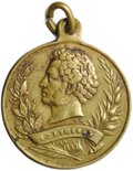 Жетон (медаль) 1899 А.С. Пушкин 100 лет со дня рождения Памятник в Москве