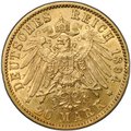 Монета 20 марок 1894 А Пруссия Германия