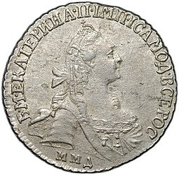 фото для Монета 15 копеек 1769 ММД Аверс