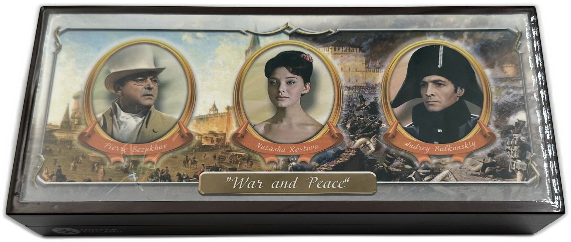 Набор 5 долларов 2012 Война и мир Л. Н. Толстой Острова Кука 3 монеты