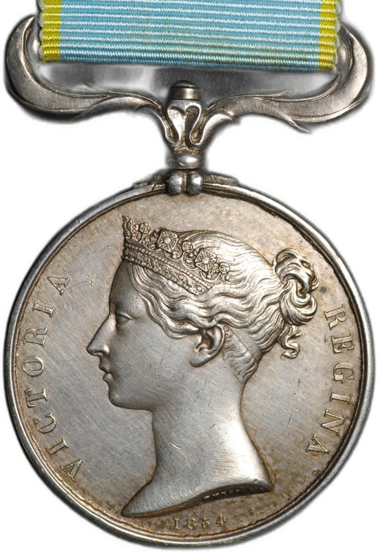 Комплект медалей за Крымскую войну 1854-1855 Великобритания / Османская империя 