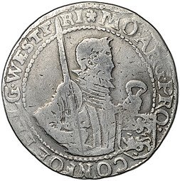 фото для Монета 1 рейксдальдер (талер) 1620 Западная Фрисландия Нидерланды Аверс