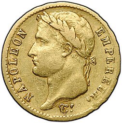 фото для Монета 20 франков 1811 A Франция Аверс