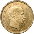 Монета 10 крон 1900 Дания