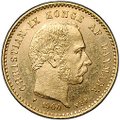 Монета 10 крон 1900 Дания
