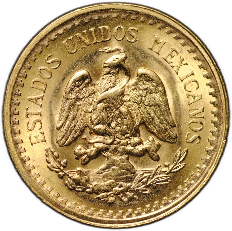 Монета 2,5 песо 1945 Мексика