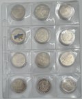 Подборка монет 2, 5 гривен 2007-2021 Украина 42 штуки