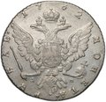 Монета 1 рубль 1762 ММД TI ДМ Екатерина II