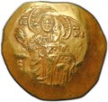 Монета Гиперперон 1222-1254 Иоанн III Дука Ватац Никейское царство Византия