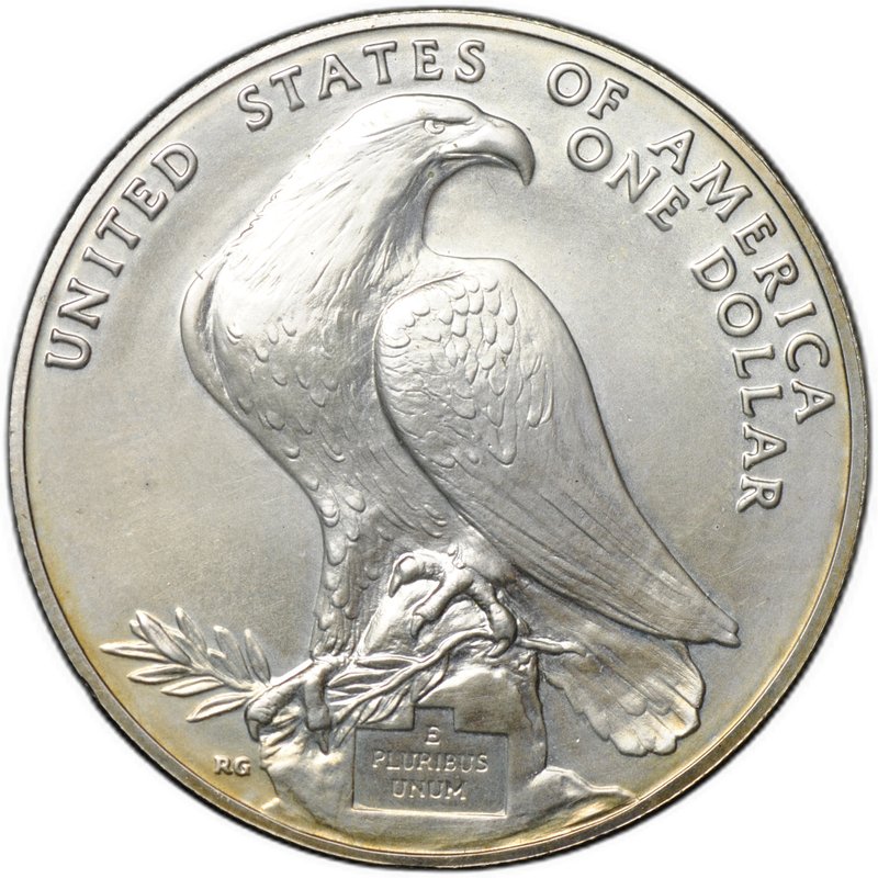 Монета 1 доллар 1984 D Олимпиада Лос-Анджелес США