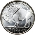 Жетон 2013 1 унция серебра Бизон Буффало США