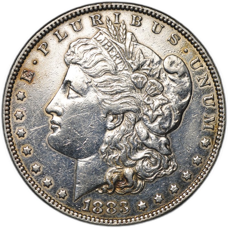 Монета 1 доллар 1883 Моргана США