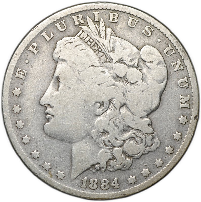 Монета 1 доллар 1884 O Моргана США