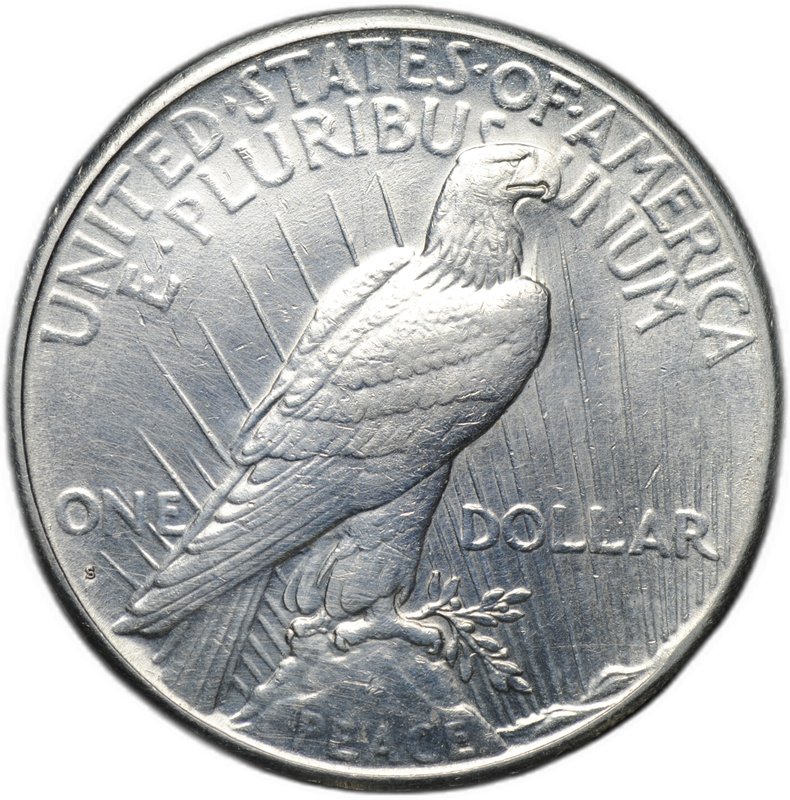 Монета 1 доллар 1926 S Мирный США