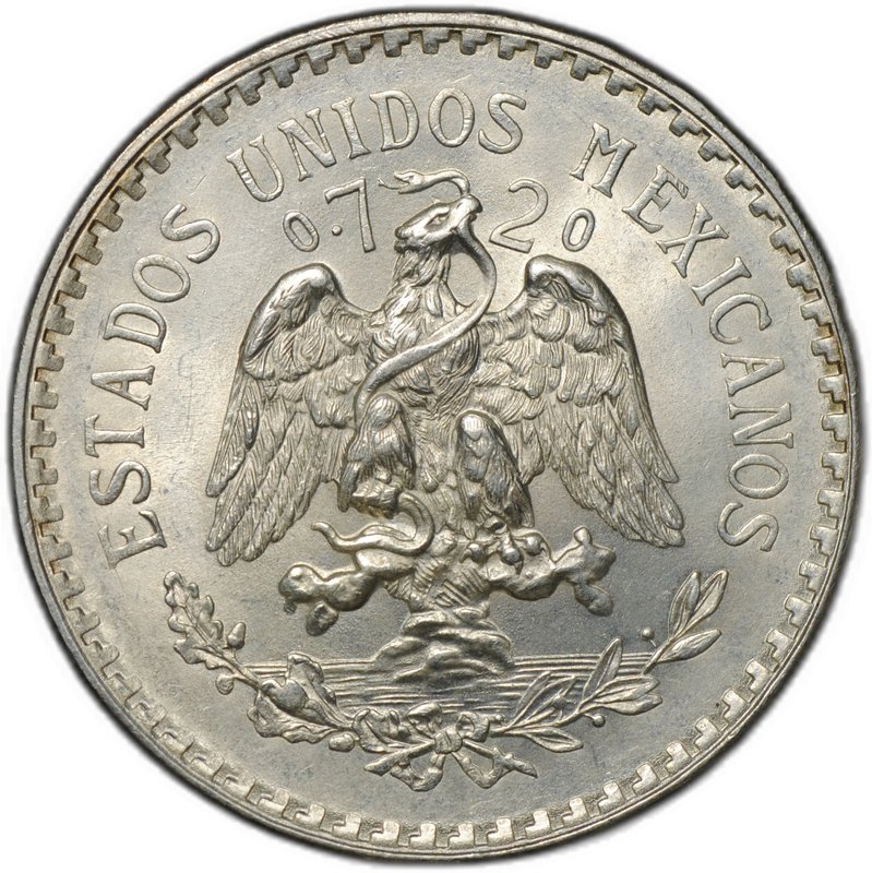 Монета 1 песо 1944 Мексика