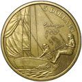 Монета 5 долларов 2000 Парусный спорт Олимпиада Сидней Австралия