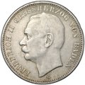 Монета 3 марки 1910 G Баден Германия