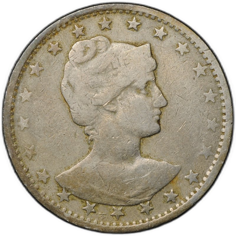 Монета 400 реалов (рейс) 1901 Бразилия