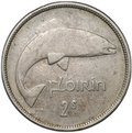 Монета 2 шилинга - 1 флорин 1942 Ирландия