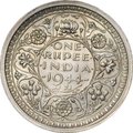 Монета 1 рупия 1940 Индия Британская