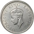 Монета 1 рупия 1940 Индия Британская