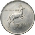 Монета 1 ранд 1966 SUID ЮАР
