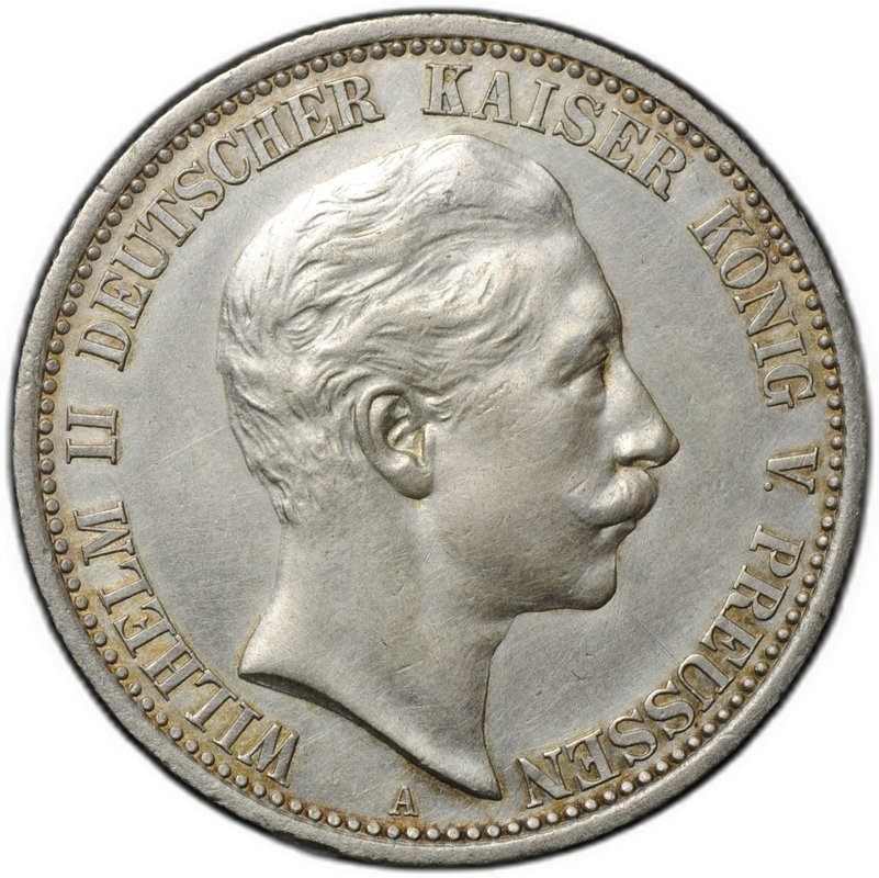 Монета 2 марки 1905 A Пруссия Германия